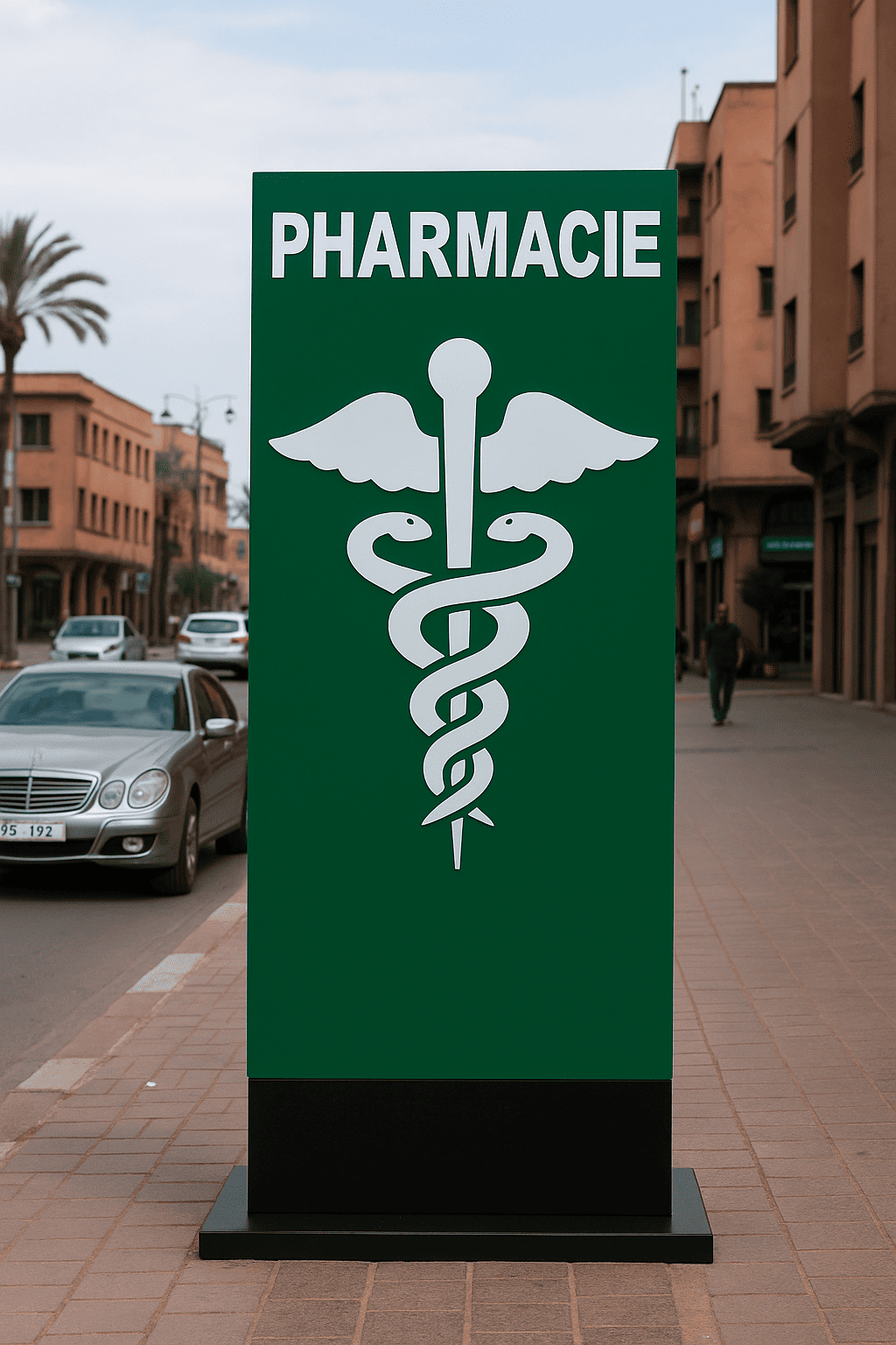Totem pharmacie Marrakech