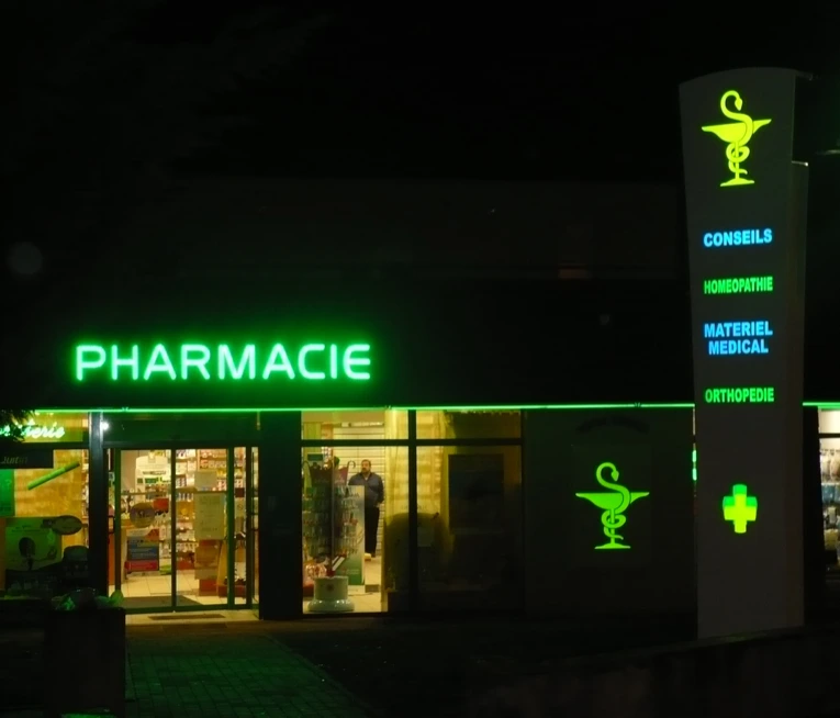panneau pharmacie maroc