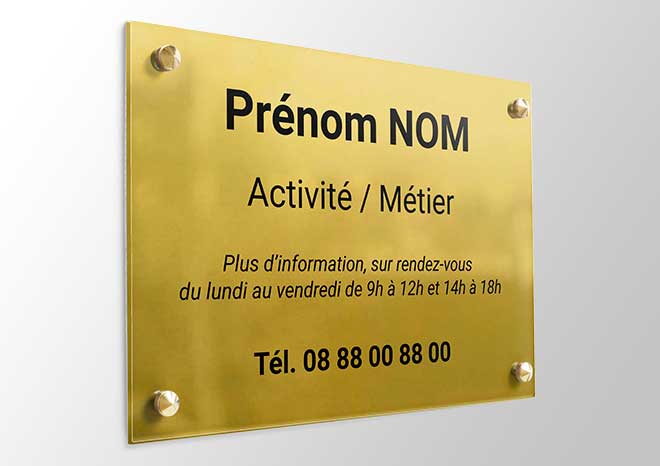 signalétique professionnelle